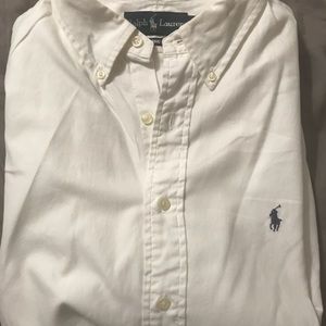 Men’s White Ralph Lauren POLO